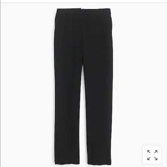 J Crew Easy Pant in Matte Crêpe - Picture 2 of 3